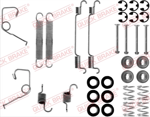 Accessory Kit, brake shoes